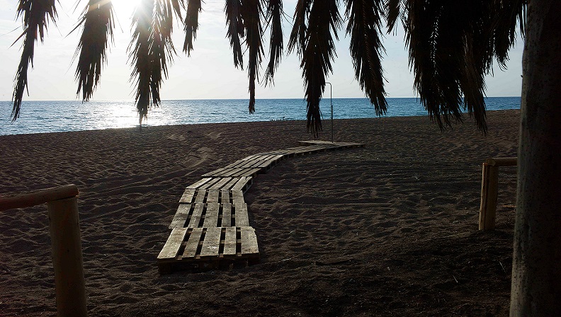 Zacharo beach close to Rex hotel Zacharo